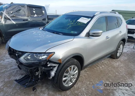 2020 Nissan Rogue Sv Intelligent Awd from USA, damaged, VIN KNMAT2MVXLP542165